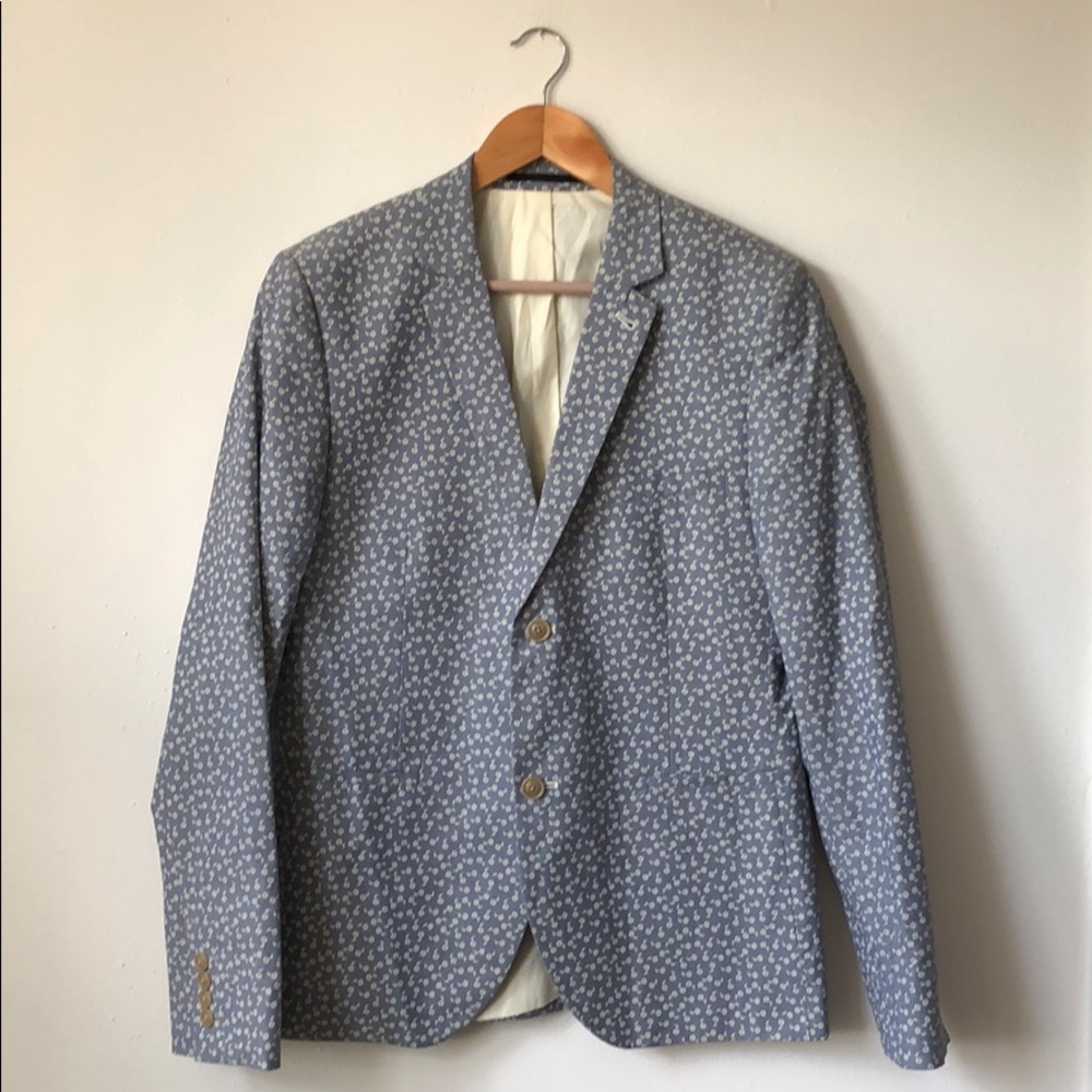 Topman Printed Summer Blazer